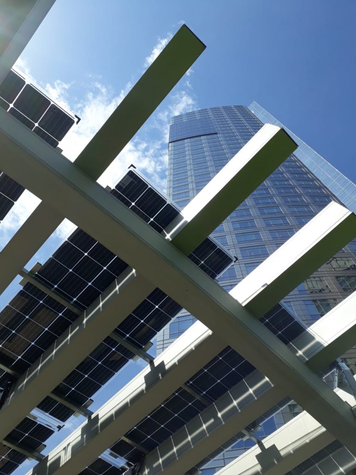 PÉRGOLA SOLAR PUERTO MADERO