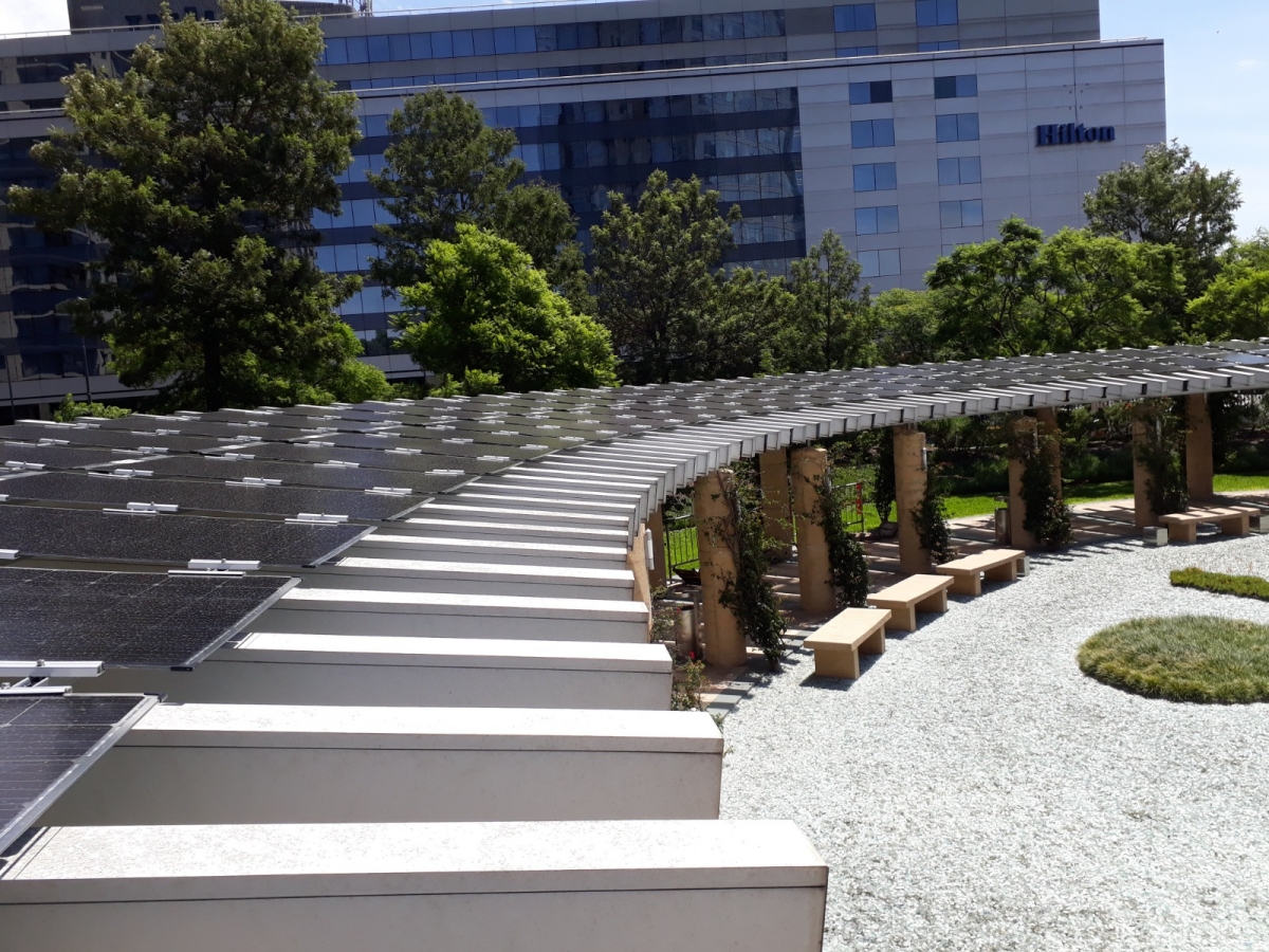 PÉRGOLA SOLAR PUERTO MADERO